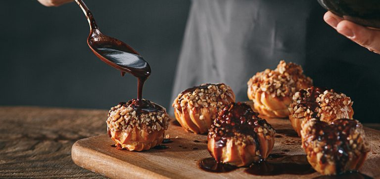 Fresh and delicious cakes